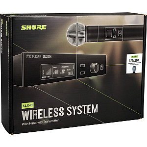 Shure SLXD24/B87A Digital Wireless Handheld Microphone System w/ Beta 87A 